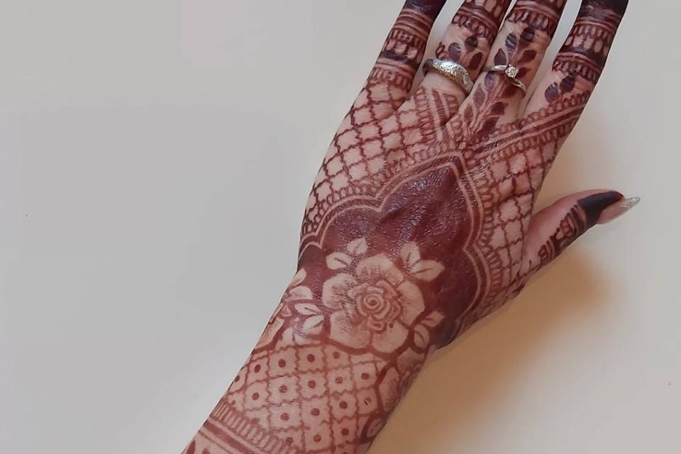 Bridal mehndi