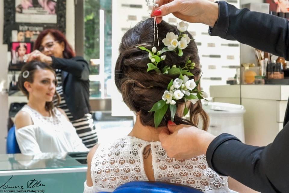 Preparazione sposa