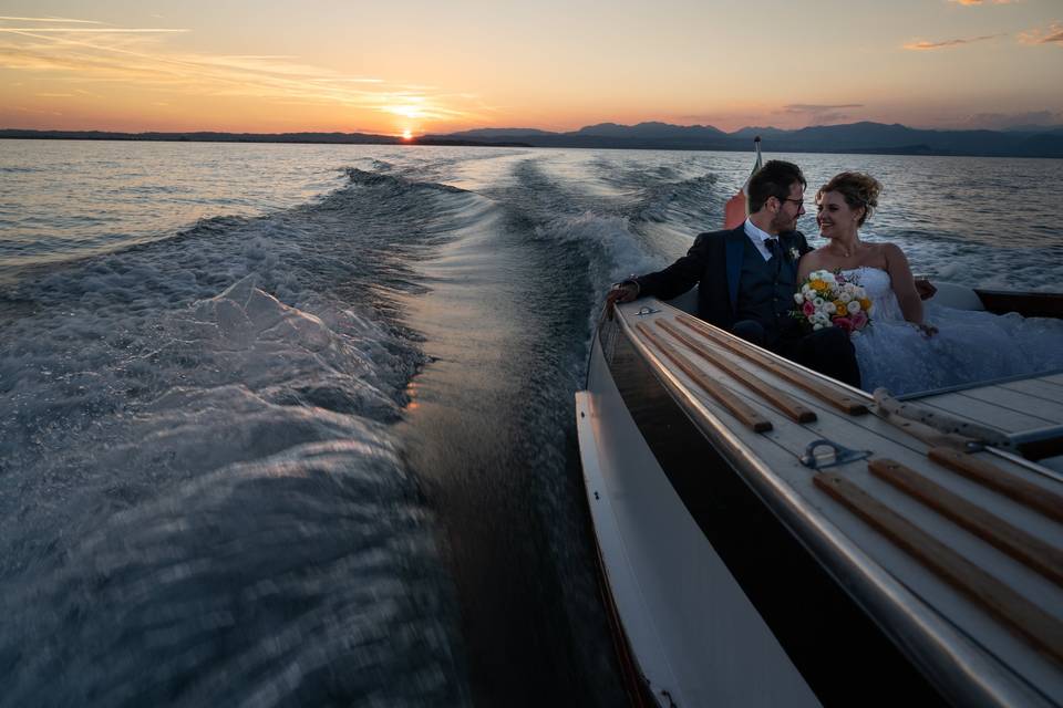 Lago di Garda,barca