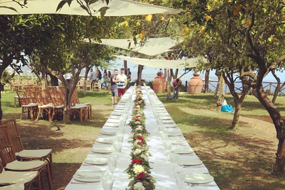 Wedding table, Baia