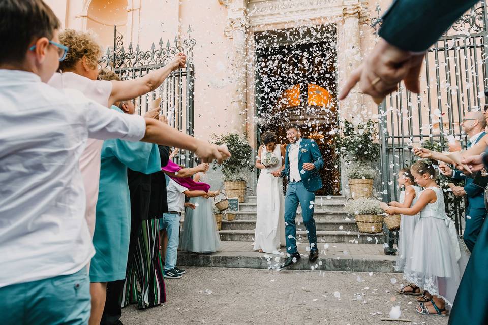 Lancio del riso