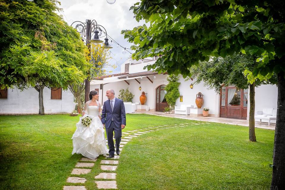 Passeggiando in giardino