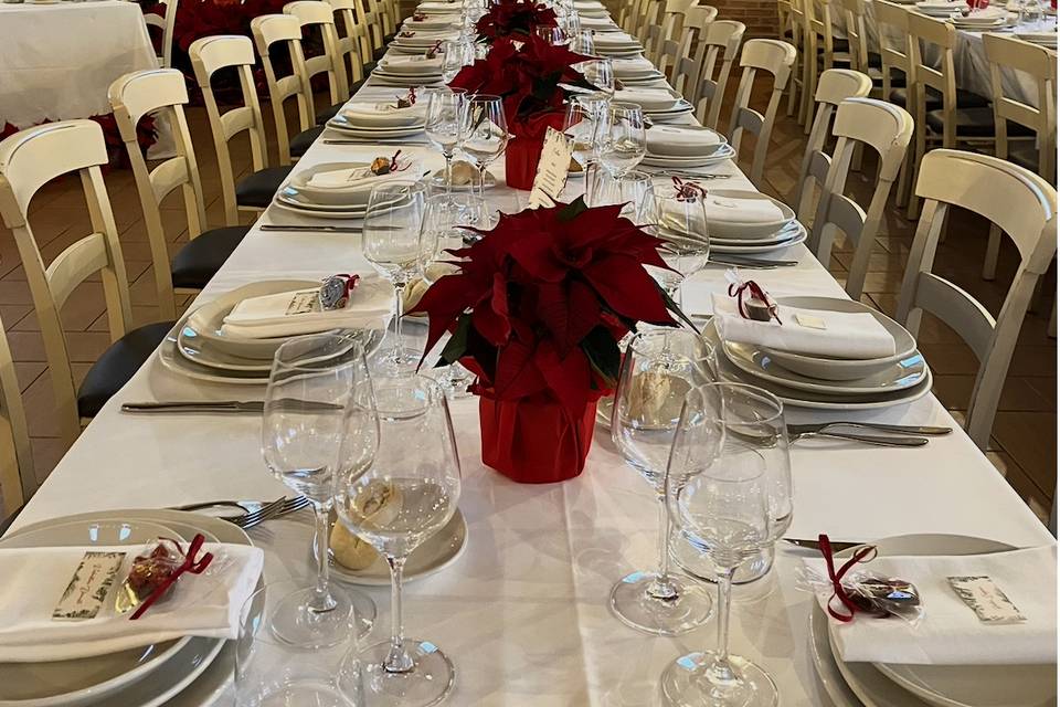 Mise en place sala interna