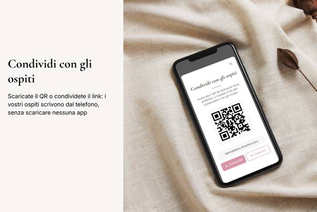 Condividere con gli ospiti