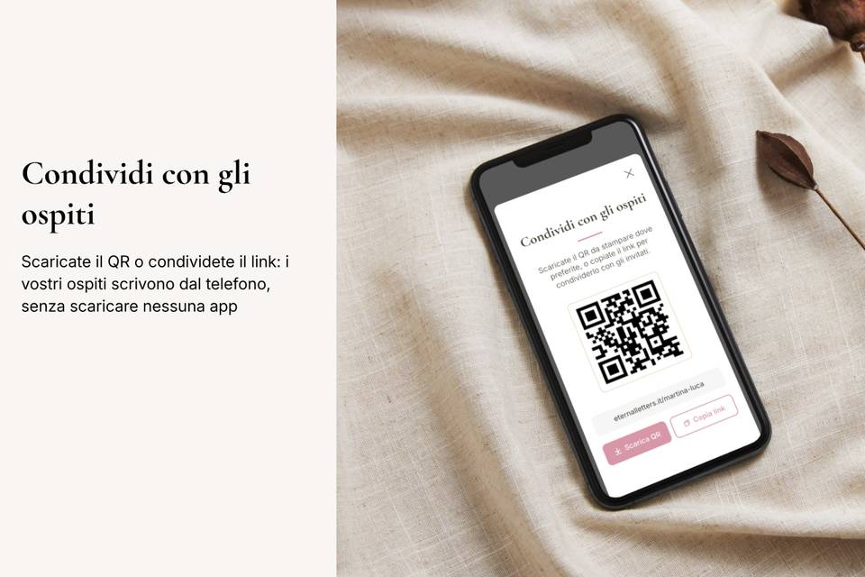 Condividere con gli ospiti