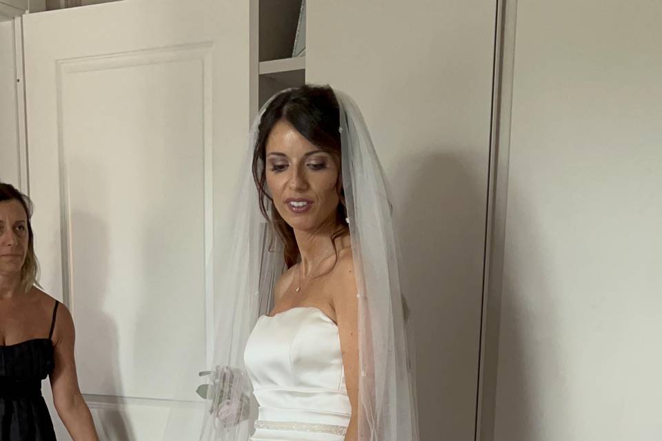 Acconciatura e make up sposa