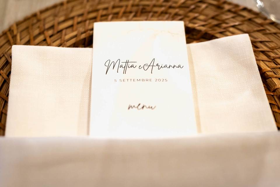 Menù personalizzato