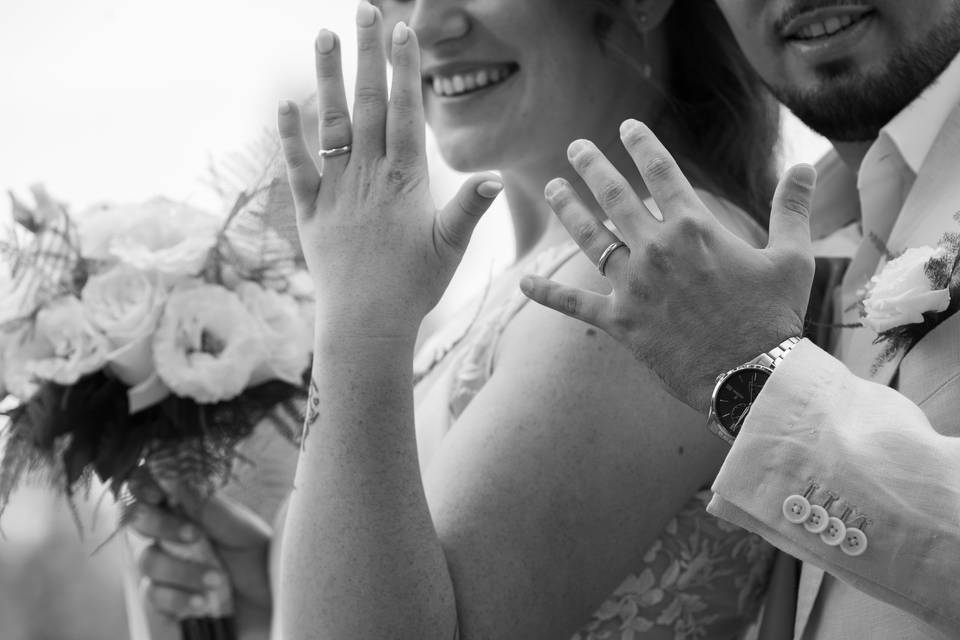 Foto Sposi bianco e nero