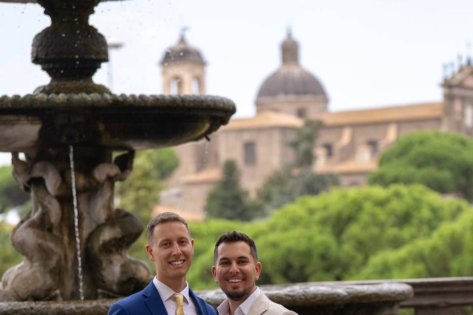 Foto Sposo e Testimone