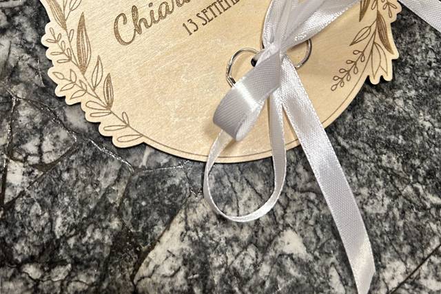 Portafedi per gli sposi