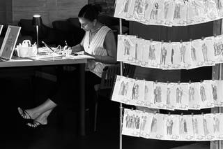 Elisa Di Trocchio Live Sketching
