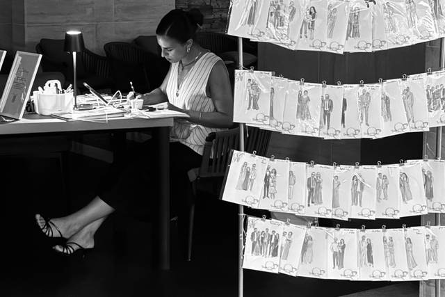 Elisa Di Trocchio Live Sketching