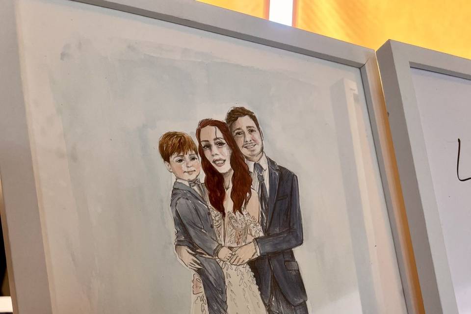 Quadro sposi