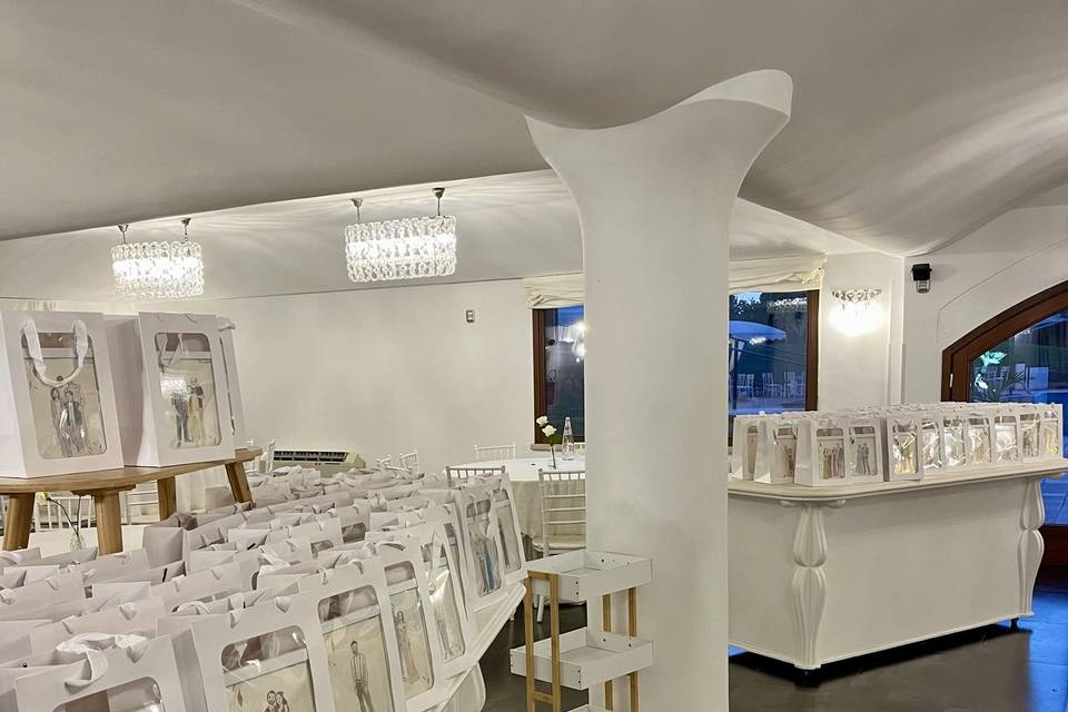 Allestimento bombonierw