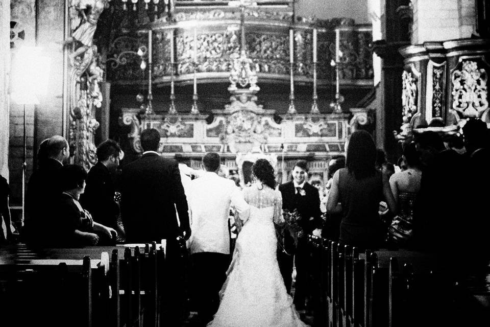 Ingresso sposa con papà