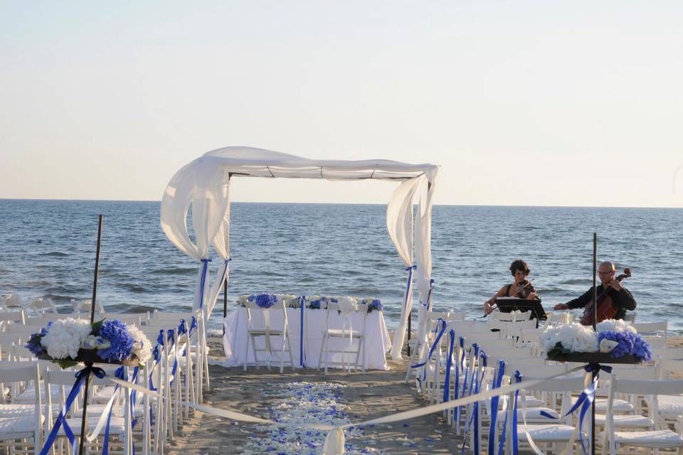 Matrimonio in spiaggia