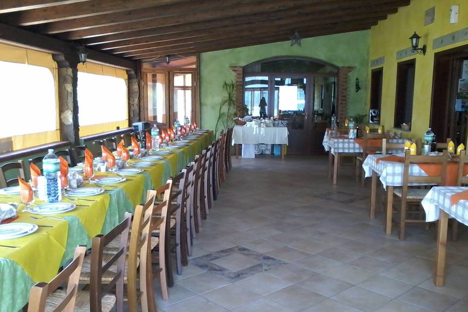 Sala vista giardino