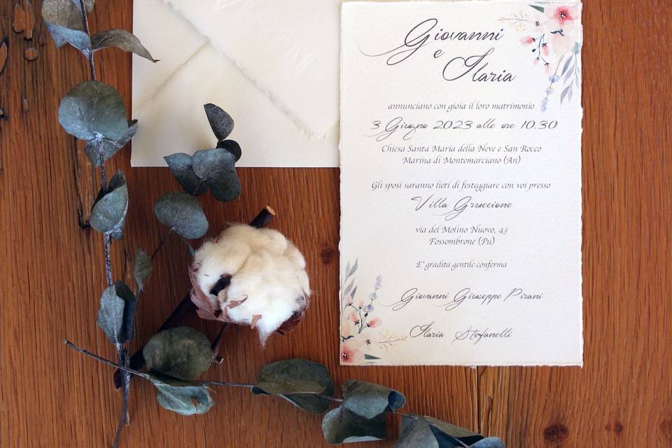 Segnaposto ricevimento di nozze Sarah - My Wedding Paper