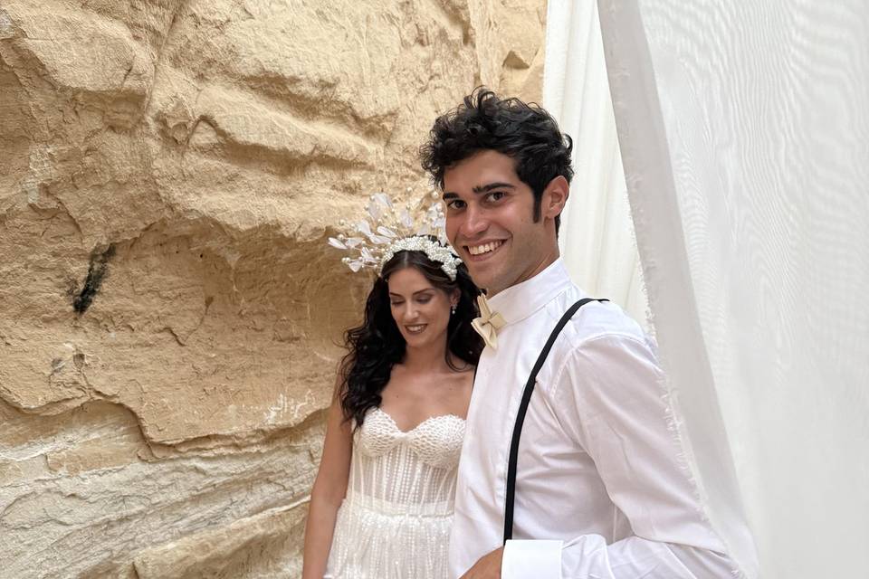 Wedding in the desert