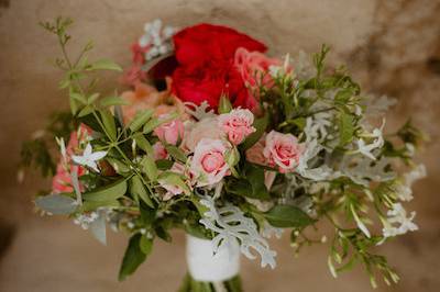 Bouquet sposa boho