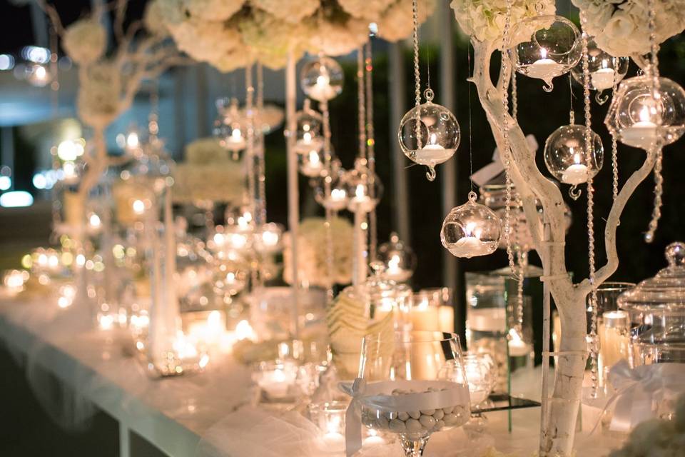 Decorazione buffet dolci