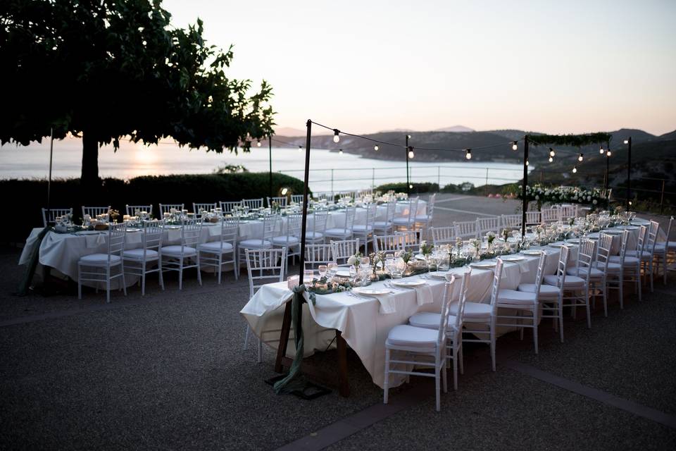 Cena all'aperto
