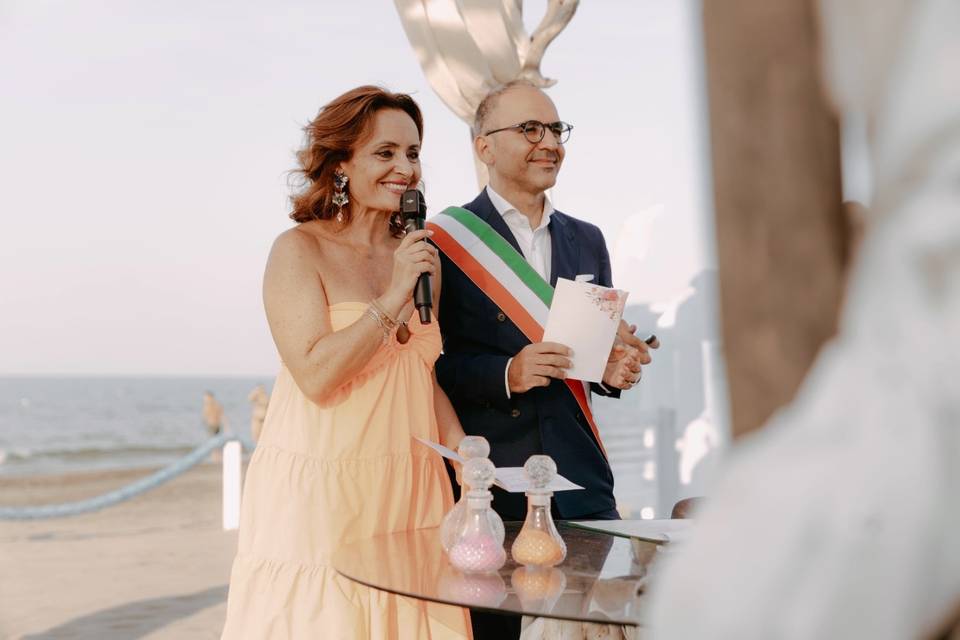 Beach wedding