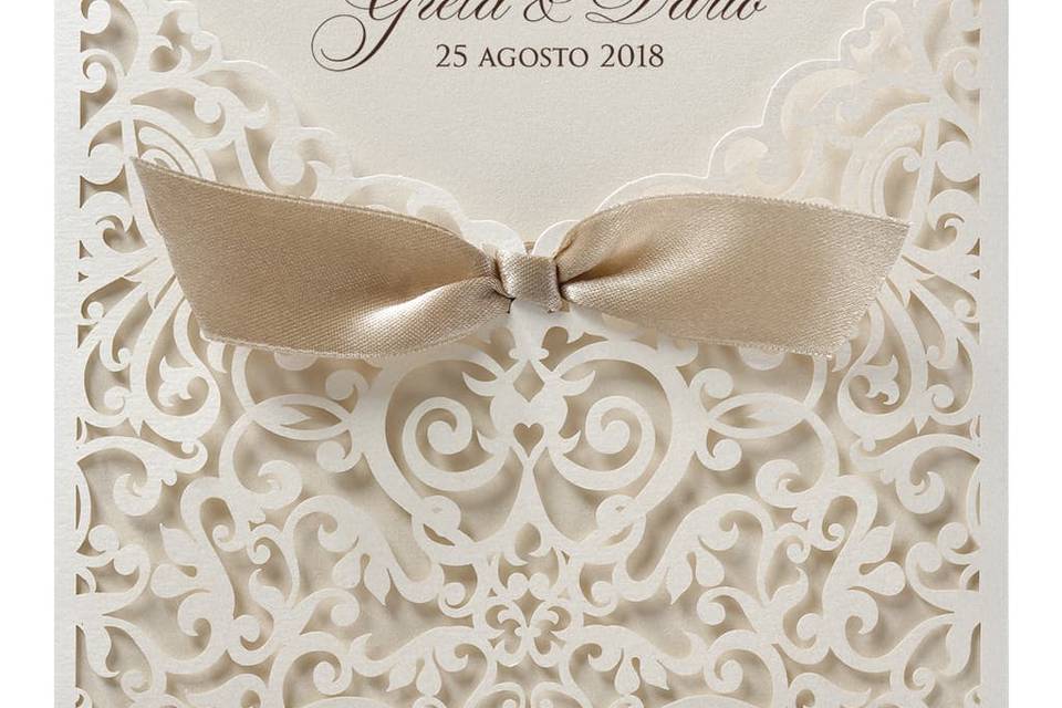 Partecipazione elegante