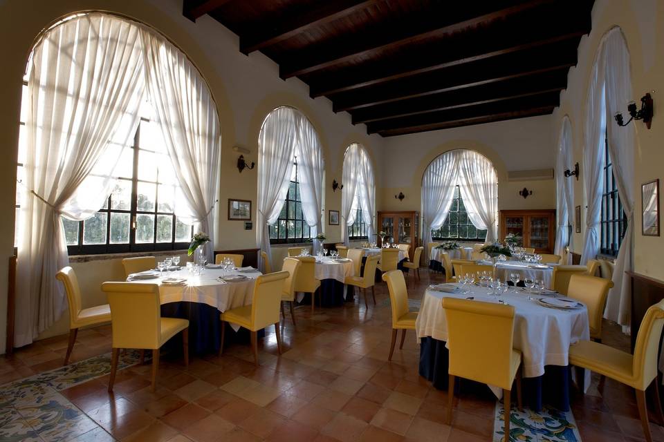 Sala gialla ristorante Nettuno