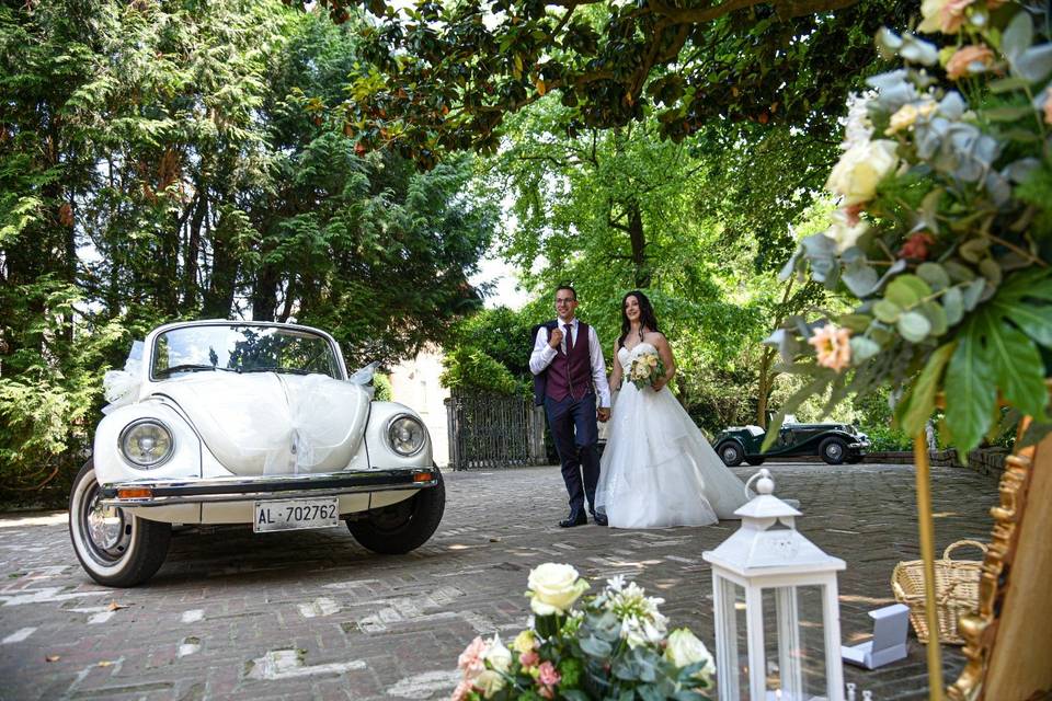 VW Maggiolone Cabriolet Bianco
