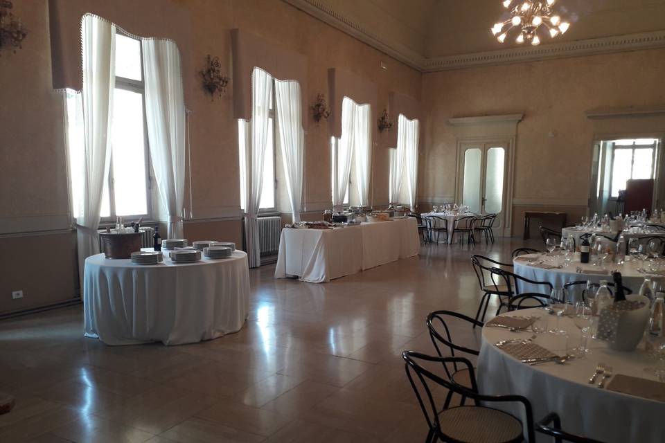 Esempio allestimento catering