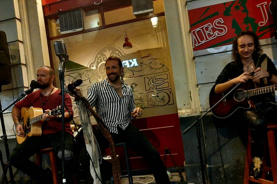 Frijda on stage