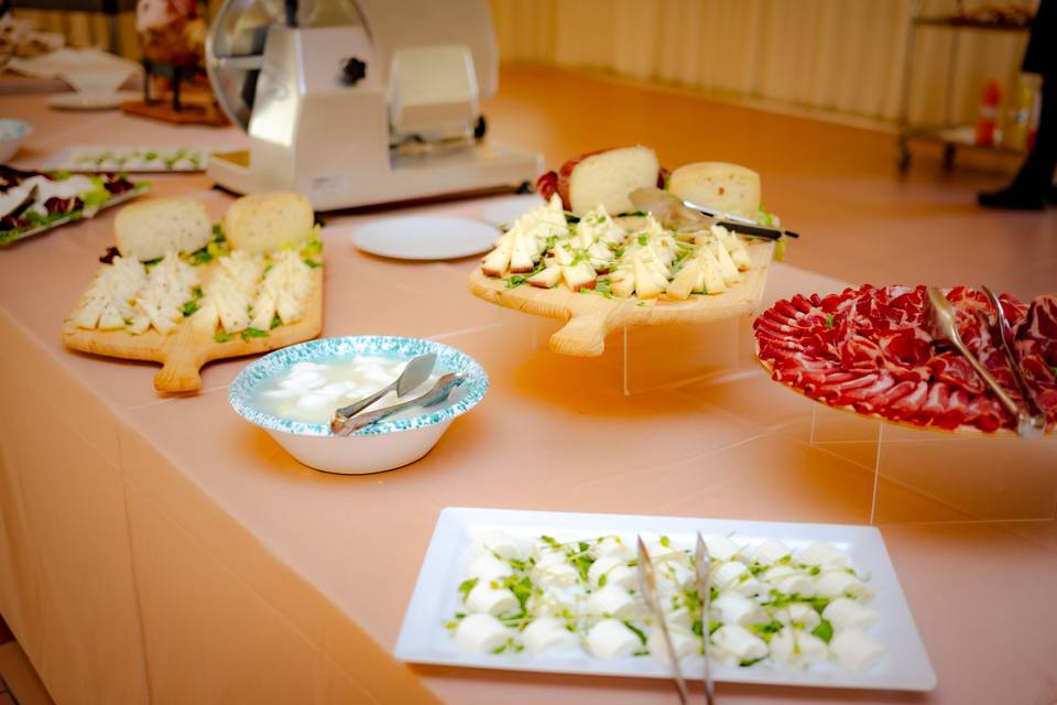 Buffet antipasti