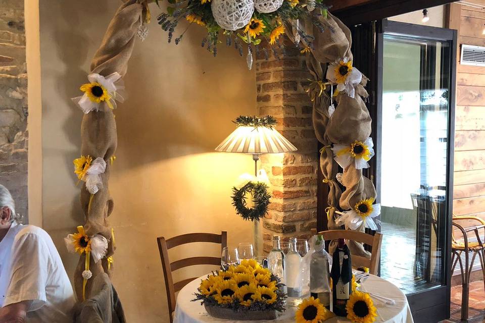 Matrimonio girasoli