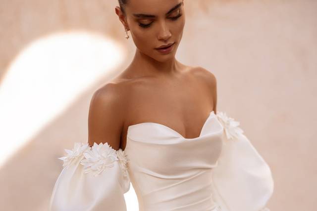Abito in shantung