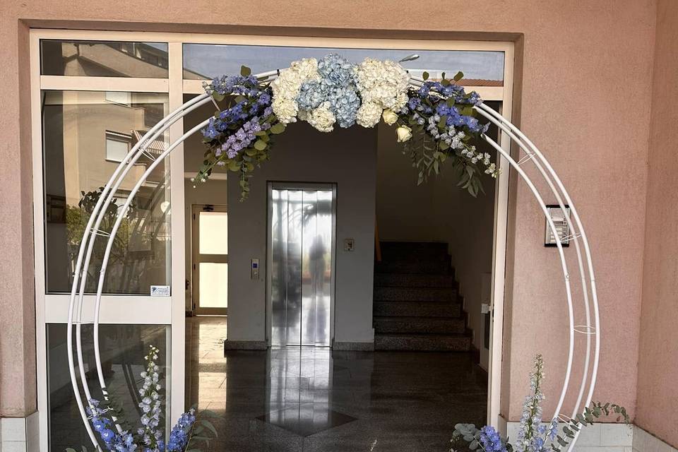 Arco esterno casa