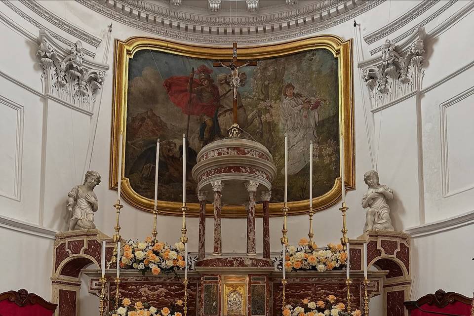 Allestimento chiesa