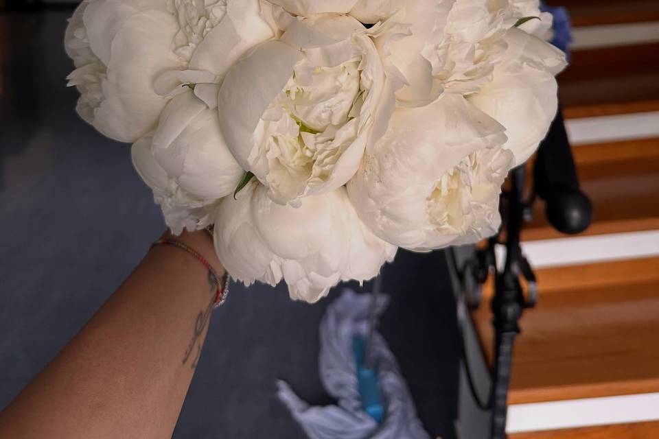 Bouquet peonie
