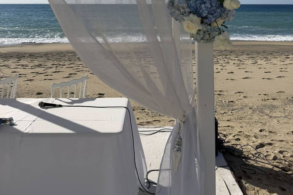 Rito civile spiaggia