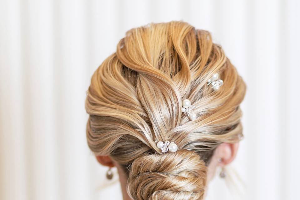 Chignon elegante