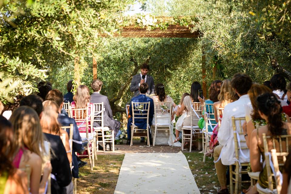 Gazebo cerimonia simbolica