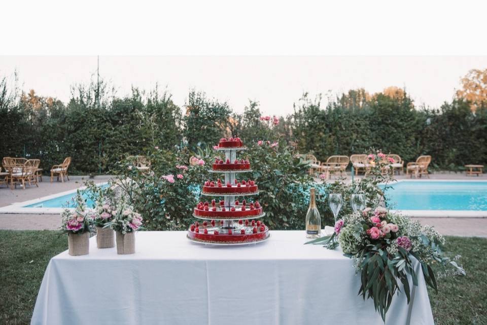 Buffet a bordo piscina