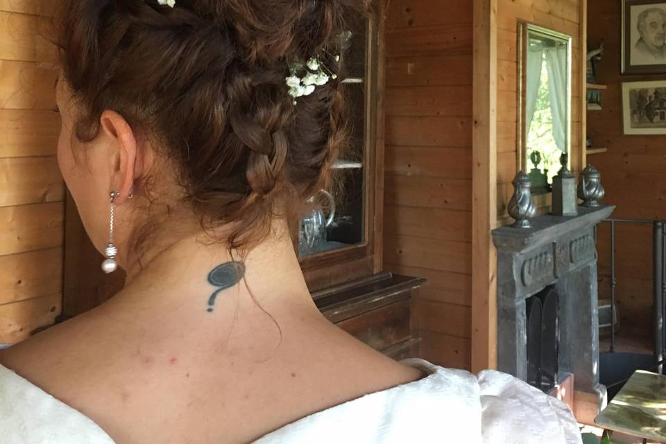Country chic updo