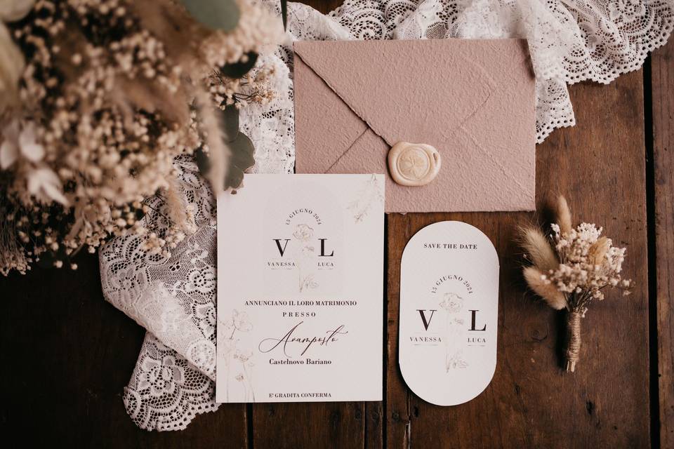 Wedding stationery