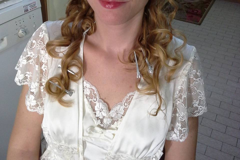 Prima del trucco sposa