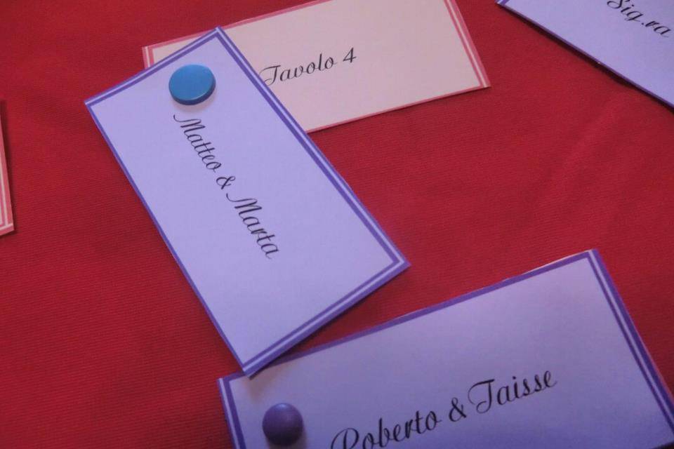 Escort Cards