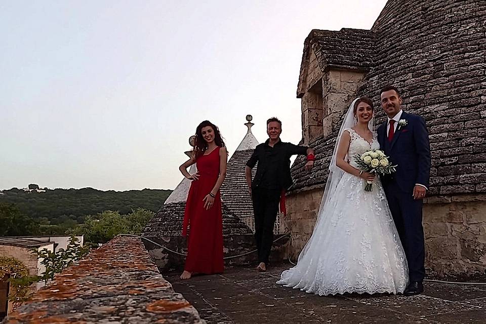 Matrimonio tra i trulli
