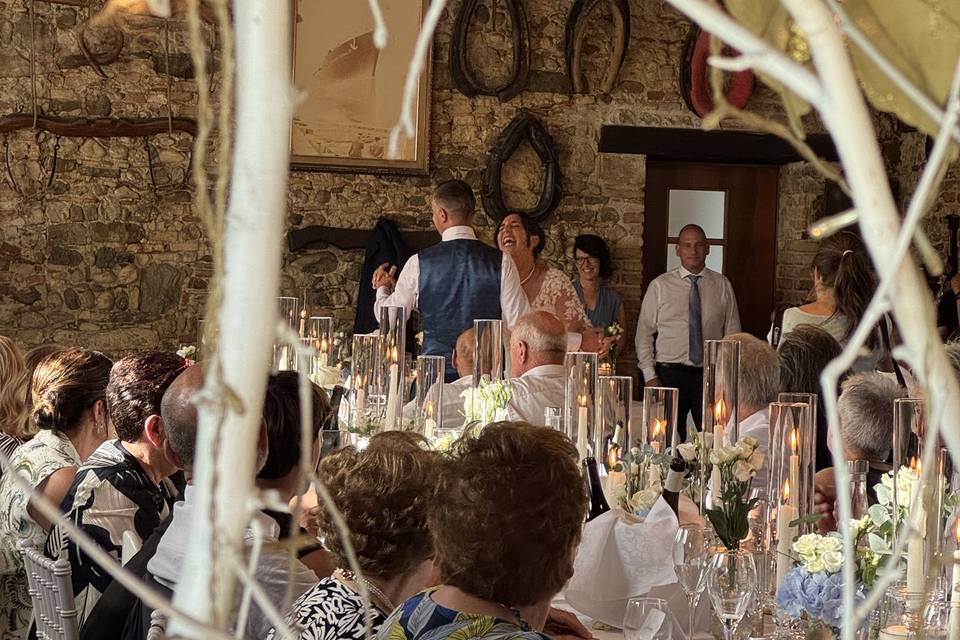 Momenti durante la cena