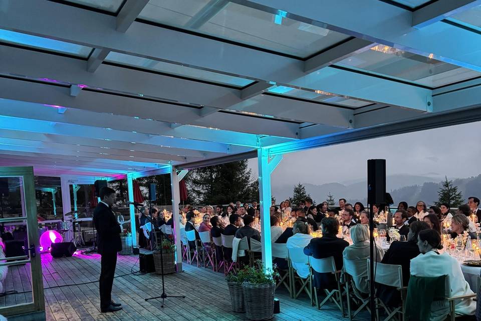 Cena con vista