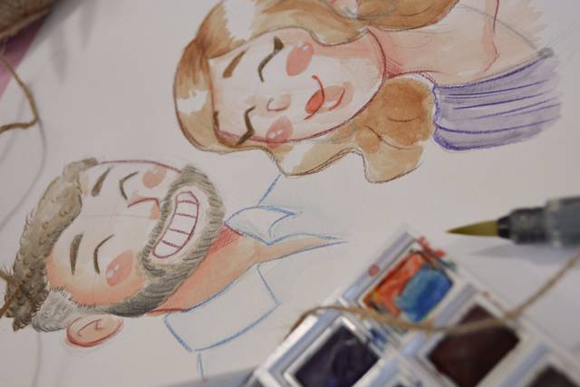 Illustrazioni dal vivo